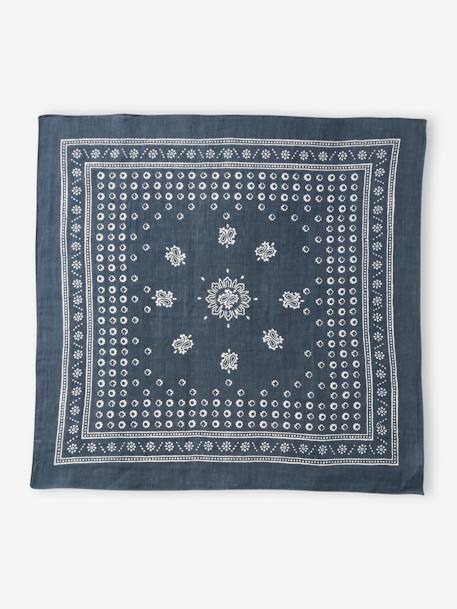 Foulard bandana mixte enfant bleu grisé 3 - vertbaudet enfant 