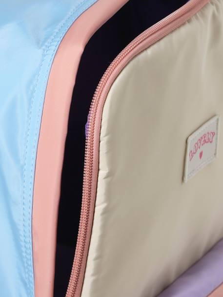 Sac à dos style rétro colorblock fille lilas 6 - vertbaudet enfant 