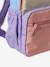 Sac à dos style rétro colorblock fille lilas 4 - vertbaudet enfant 