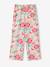 Pantalon large motifs fleurs fille écru+multicolore 7 - vertbaudet enfant 