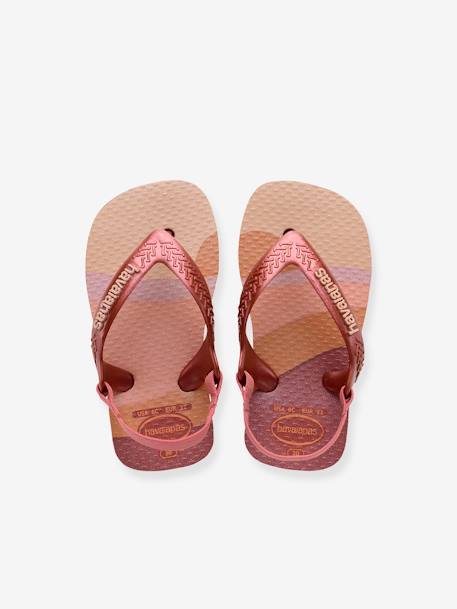 Tongs Baby Mini me HAVAIANAS® beige doré+rose 10 - vertbaudet enfant 