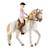 Caravane rencontres secrètes, coffret schleich avec 1 cheval schleich inclus, coffret figurines pour enfants de 5 ans - schleich BLANC 5 - vertbaudet enfant 