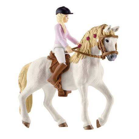 Caravane rencontres secrètes, coffret schleich avec 1 cheval schleich inclus, coffret figurines pour enfants de 5 ans - schleich BLANC 5 - vertbaudet enfant 