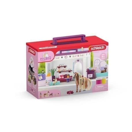 Salon pour Animaux de Compagnie 66 Pièces - Coffret de Jouets avec Figurine Cheval, Soigneur, Chiots et Accessoires pour Enfants BLANC 3 - vertbaudet enfant 