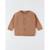 Cardigan en tricot bio fin, caramel MARRON 1 - vertbaudet enfant 