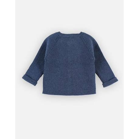 Cardigan en tricot BLANC+BLEU+ROSE 7 - vertbaudet enfant 