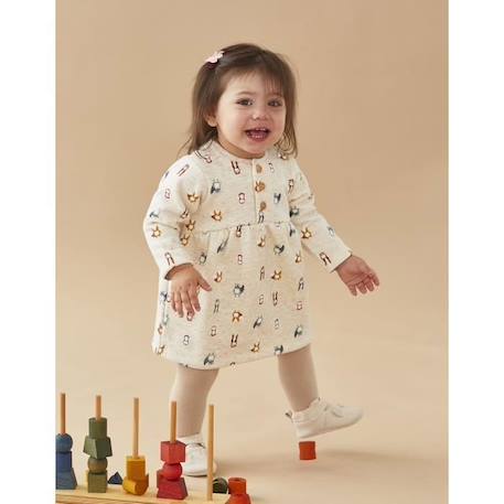 Bébé-Robe à imprimé animalier en Sweatoloudoux®