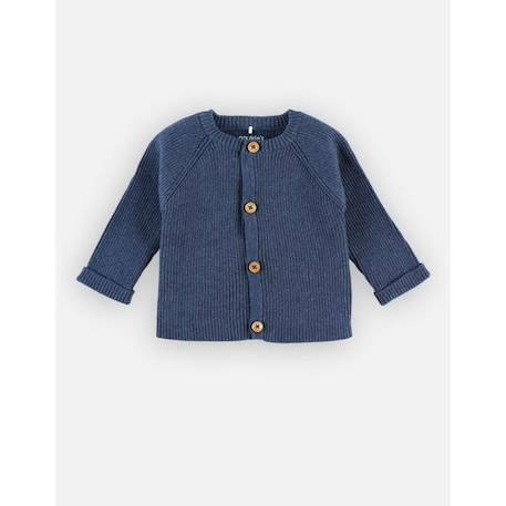 Cardigan en tricot BLANC+BLEU+ROSE 6 - vertbaudet enfant 