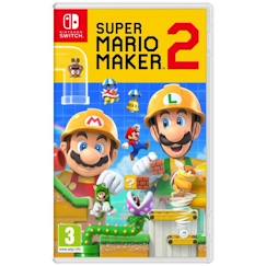 Jouet-Jeux vidéos et jeux d'arcade-Super Mario Maker 2 • Jeu Nintendo Switch