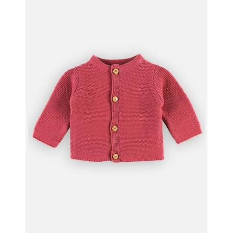 Cardigan en tricot ROUGE 3 - vertbaudet enfant 