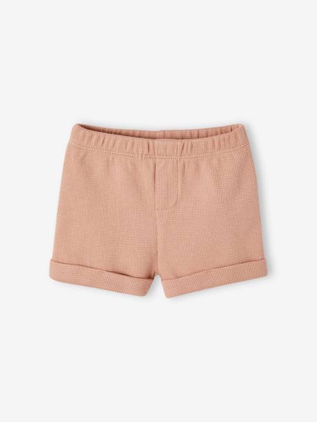 Lot de 2 pyjashorts nid abeille naissance cappuccino 5 - vertbaudet enfant 