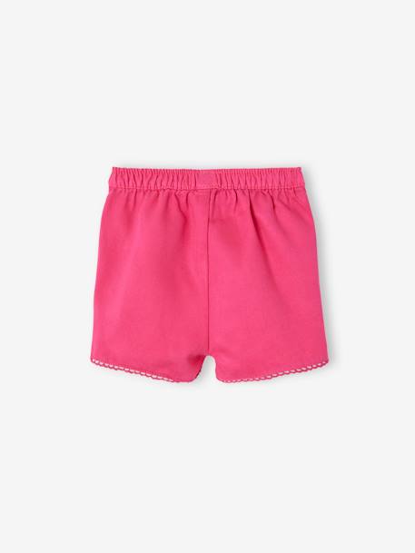 Short à pans bébé fuchsia 2 - vertbaudet enfant 