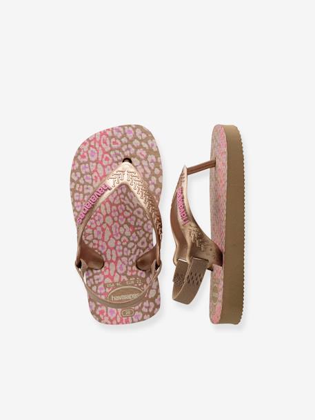 Tongs Baby Mini me HAVAIANAS® beige doré+rose 6 - vertbaudet enfant 