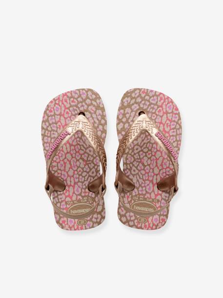 Tongs Baby Mini me HAVAIANAS® beige doré+rose 4 - vertbaudet enfant 