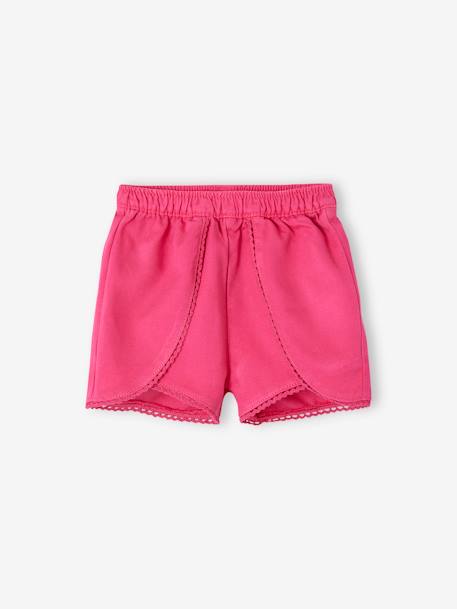 Short à pans bébé fuchsia 1 - vertbaudet enfant 