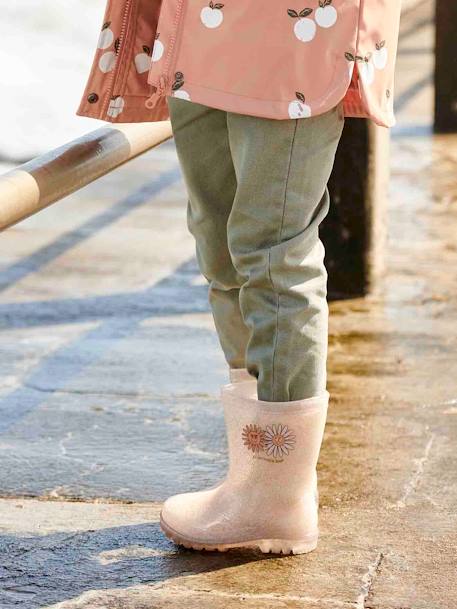 Bottes de pluie pailletées enfant multicolore 1 - vertbaudet enfant 