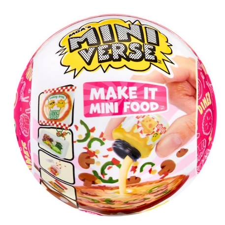 MGA Miniverse - Jeu créatif - Série Diner - Loisirs créatif et décoratif en résine - Non Comestible - 8 ans et plus - Aléatoire BLANC 2 - vertbaudet enfant 