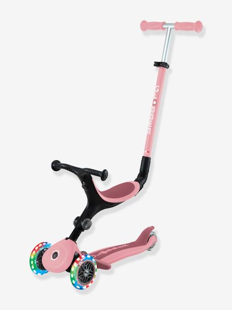 Trottinette évolutive - Go Up Active Lights - GLOBBER menthe+rose pâle 20 - vertbaudet enfant 