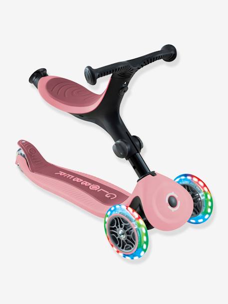 Trottinette évolutive - Go Up Active Lights - GLOBBER menthe+rose pâle 23 - vertbaudet enfant 