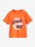 Tee-shirt motif vacances gaçon encre+mandarine 5 - vertbaudet enfant 