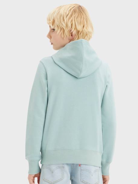 Sweat à capuche bébé LVB Mini Batwing Levi's® moutarde+vert amande 7 - vertbaudet enfant 