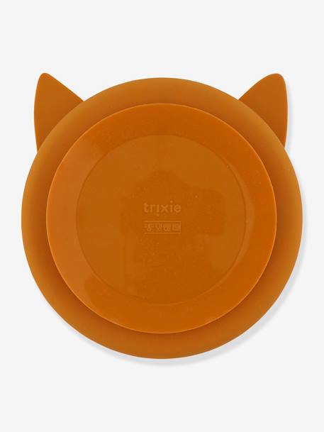 Assiette en silicone avec compartiments TRIXIE Animal Mr Dino+Mr Fox+Mrs Cat 4 - vertbaudet enfant 