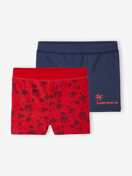 Garçon-Lot de 2 shorties de bain garçon