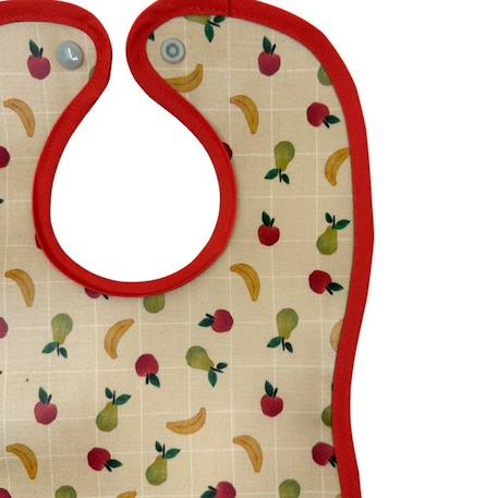 Bavoir malin® 'Fruits' ROUGE 3 - vertbaudet enfant 