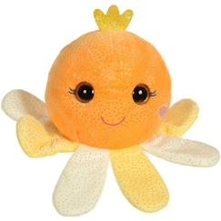 Peluche sonore - GIPSY - Bella Bloo Friends pieuvre jaune 18 cm - pour enfant dès la naissance  - vertbaudet enfant