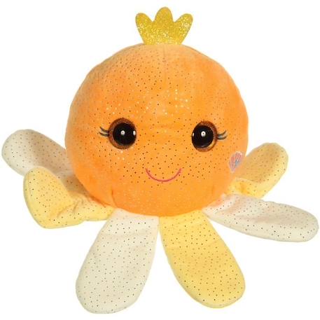 Peluche sonore - GIPSY - Bella Bloo Friends pieuvre jaune 18 cm - pour enfant dès la naissance JAUNE 1 - vertbaudet enfant 