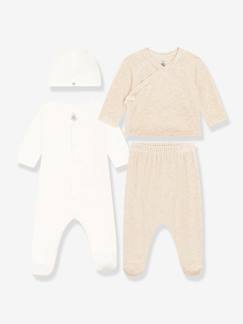 Ensembe 4 pièces en coton bébé PETIT BATEAU  - vertbaudet enfant