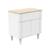 Commode 1 tiroir et 2 portes - Eleonore Blanc BLANC 1 - vertbaudet enfant 