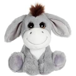 Jouet-Premier âge-Peluche GIPSY - Puppy Eyes Pets - Âne 22 cm - Douceur et tendresse