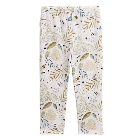 Pyjama bébé 2 pièces en velours Tropic Moon BLEU 4 - vertbaudet enfant 