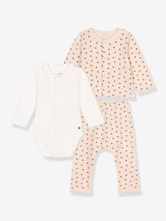 -Ensemble 3 pièces en molleton léger bébé PETIT BATEAU