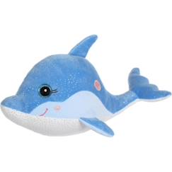 Jouet-Premier âge-Peluches-Peluche sonore - GIPSY - Bella Bloo Friends - Dauphin - 30 cm - Bleu