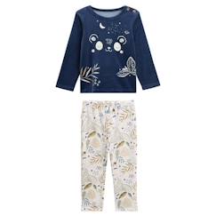 -Pyjama bébé 2 pièces en velours Tropic Moon