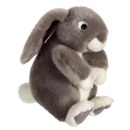 Peluche Lapinou Assis - GIPSY - Gris - Pour Bébé - 22 cm GRIS 1 - vertbaudet enfant 