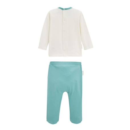 Pyjama bébé 2 pièces Belem BLEU 2 - vertbaudet enfant 