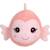 Peluche sonore - GIPSY - Bella Bloo Friends - poisson corail à paillettes - 18 cm ROSE 2 - vertbaudet enfant 