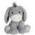 Peluche - GIPSY - Les amis floppy 30 cm - âne - Mixte - Lavable à la main GRIS 1 - vertbaudet enfant 