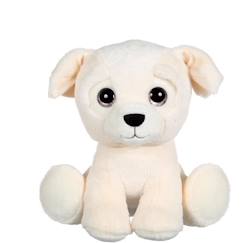 Jouet-Premier âge-Peluches-Jouet en peluche - GIPSY - Puppy Eyes Pets - Chien - 22 cm - Blanc - Mixte - Naissance