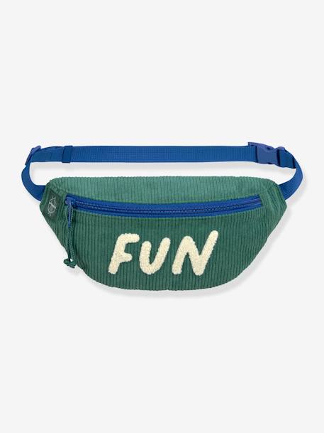 Mini sac banane little gang LÄSSIG Fun vert+Smile caramel 1 - vertbaudet enfant 