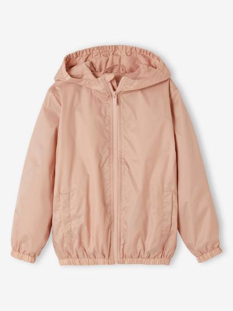 Fille-Manteau, veste-Coupe-vent motifs magiques fille avec sa poche banane