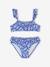 Maillot bain 2 pièces fleuri fille collection Team famille bleu imprimé 3 - vertbaudet enfant 