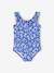 Maillot de bain 1 pièce fleuri bébé collection Team famille bleu imprimé 3 - vertbaudet enfant 