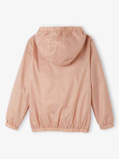 Coupe-vent motifs magiques fille avec sa poche banane rose poudré 3 - vertbaudet enfant 