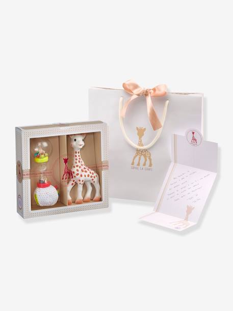 Coffret Sophie la girafe et Hochet Maracas - VULLI multicolore 2 - vertbaudet enfant 