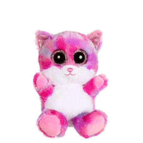 Gipsy Toys - Brilloo Friends - Chat Liloo - 13 cm  - Violet & Rose ROSE 1 - vertbaudet enfant 