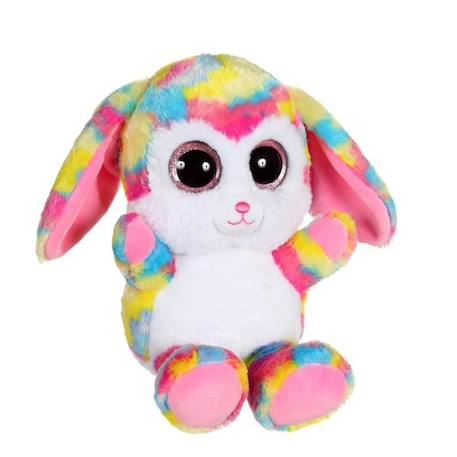 Gipsy Toys - Brilloo Friends - Lapin Troody - 23 cm  - Rose & Jaune ROSE 2 - vertbaudet enfant 